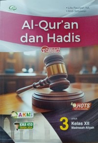 Image of Al-Qur`an dan Hadist : untuk MA/MAK Kelas XII