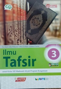 Image of Ilmu Tafsir : untuk MAK Kelas XII